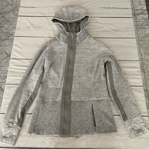 Athleta Light Gray Hoodie
